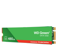 Sandisk 480GB M.2 SATA SSD Green - 1106868 - zdjęcie 2